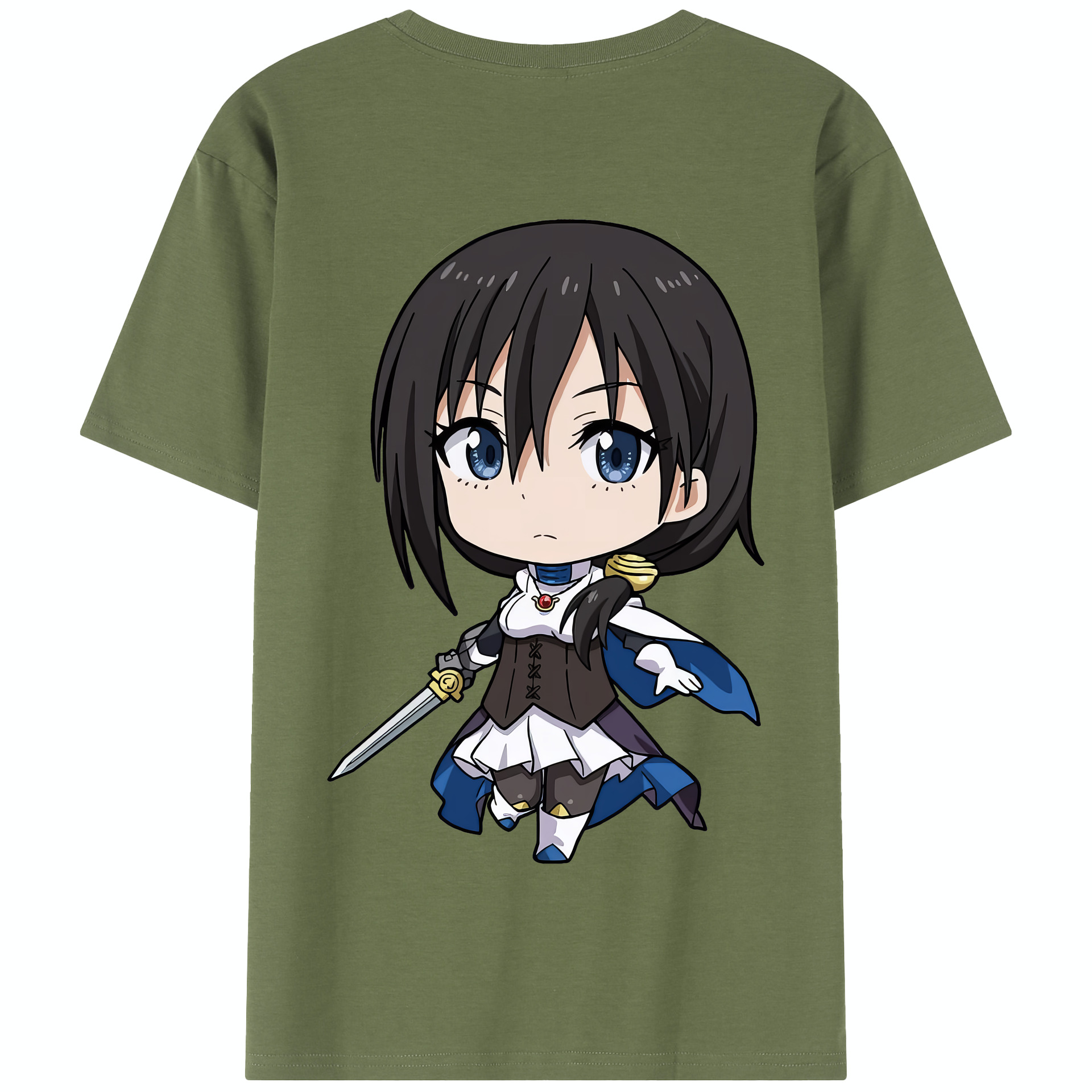 （画像用） 転スラ Regarding Reincarnated to Slime 綿100％半袖Tシャツ（背面プリント）